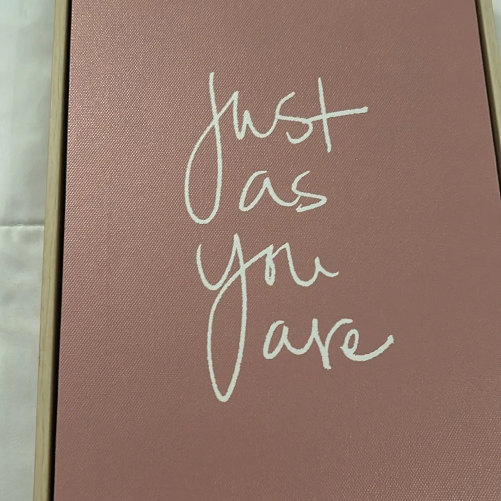 Pink Wall Art with Inspirational Quote - Picture 8 of 16